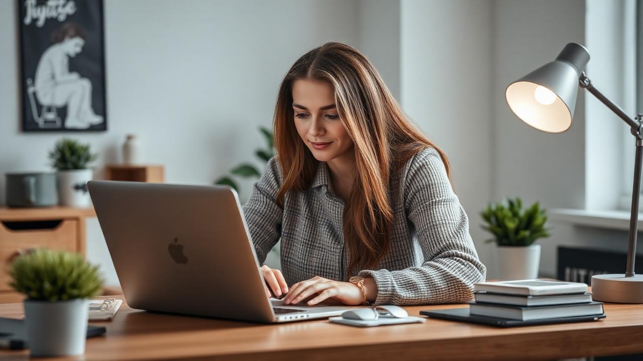 Persoană care compară oferte de energie electrică pentru a schimba furnizorul