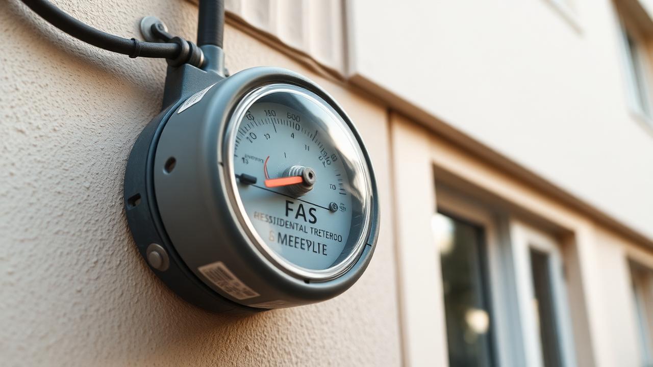Contor de gaz, simbol al schimbării furnizorului fără modificarea instalației